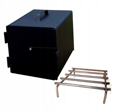  Fém kandalló Smokehouse L 20x20x25 + kandalló rács