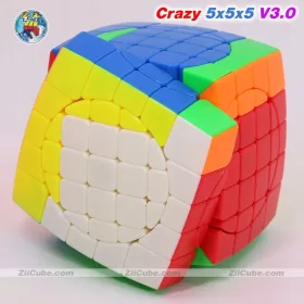    SengSo Crazy Cube 5x5x5 V3.0 Circular 5x5 V4.0 ShengShou Circle Cube