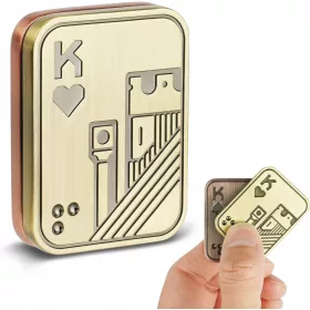    ANTI-STRESS JÁTÉK ADHD FIDGET EDC HORDOZHATÓ KÁRTYA AJÁNDÉK PAPUCSÁVAL