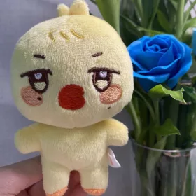    10 cm-es Kpop plüss függő kulcstartó Aniteez Design Hongjoong Seonghwa Yunho Ye