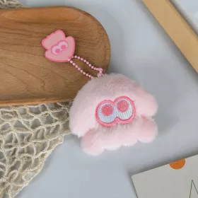    Színes kis polip plüss medál, aranyos háromdimenziós baba,