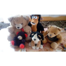  6 db-os plüssjáték készlet