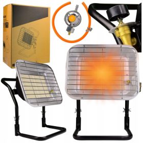    Gáztűzhely GAS RADIANT Radiátor Álló párátlanító SUN 4500W