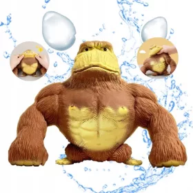    22CM Antistress Gorilla Monkey Gniotek Sensory Large Dekompressziós szorongás