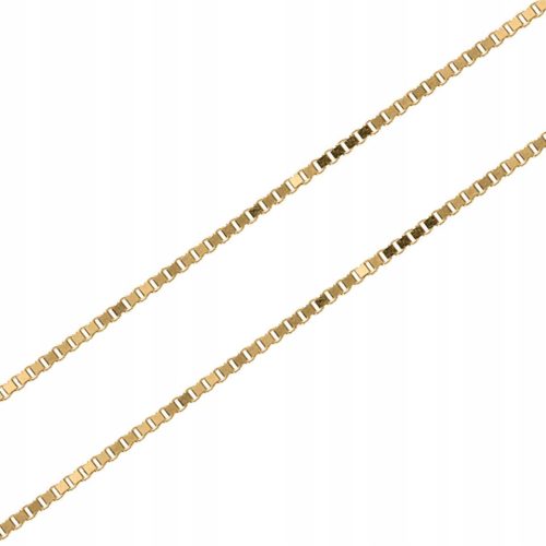  aranylánc klasszikus kocka 1mm 585 14 karát 45
