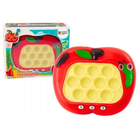  Arcade játékkonzol Pop-It Red Apple Sensory Pad
