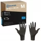 NITRIL kesztyű fekete MERCATOR NITRYLEX BLACK M méret 1000 db.
