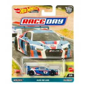    HOT WHEELS 2021 AUDI R8 LMS RACE DAY 3/5 HKC61 METAL ÚJ MODELL