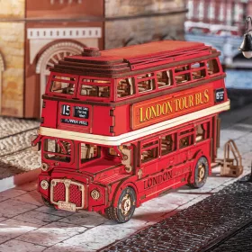    Modell do składania Robotime Rolife Londyński Autobus TGM02