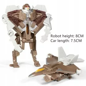    Gyermekjátékok Mini Transformation Robot Kit Toys Models 2 az 1-ben deformált autó