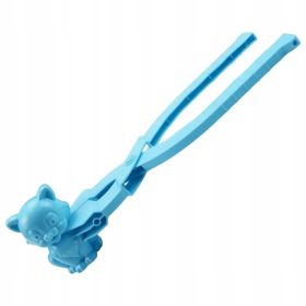    Snow Ball készítés klip aranyos egyedi macska alakú klip Snow Ball forma vicces hó