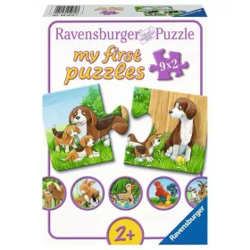  RAVENSBURGER Az első rejtvényem Állatcsaládok 9x2 darab