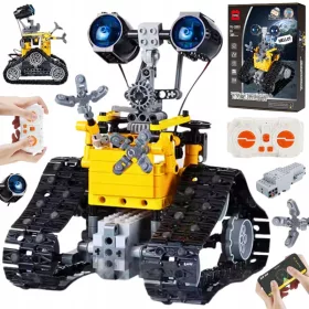    BLOKK KÉSZLET Építőtégla Távirányítható OKTATÁSI ROBOT 395e