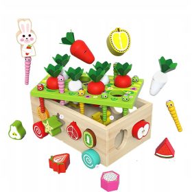    A BLOKKOK ELKAPJÁK A FÉRGET REJTÉK FA KOSÁR SÁRGARÉPA OKTATÁS