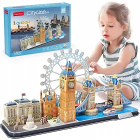    3D Puzzle Art Crafts New York Cityline 3D Architecture Crafts