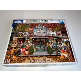    Puzzle 1000 GENERAL STORE nagyobb darabok egyszer összeszerelt WHITE MOUNTAIN az USA-ból