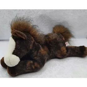    AURORA HORSE, gyémánt roan, gyönyörűen színezett, 30 cm