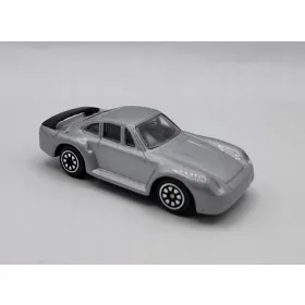  modell, ezüst Porsche 959, hossza 6,6 cm
