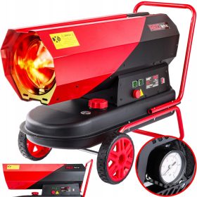    OLAJ FŰTŐ 40 KW BENZIN GÁZ LEVÍVÓ + LCD TERMOSZTÁT FŰTŐ KEMÉNY