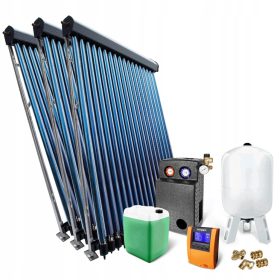  Vákuumos napkollektor készlet 3 x HP 30