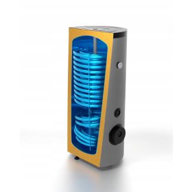    Tartály Tartálycserélő Zománcozott kazán hőszivattyúkhoz 2 tömlővel. 400 l