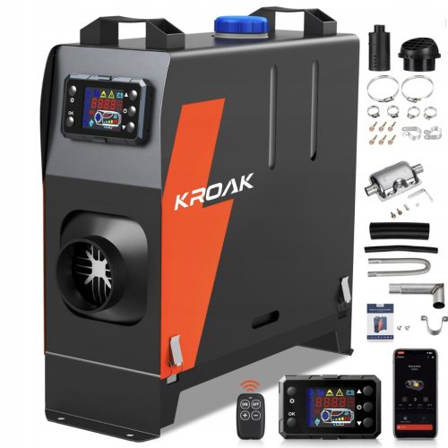  BENZIN GÁZ FŰTÉS OLAJ FÚVÓ WEBASTO FŰTÉS 8KW 12/24V BT LCD