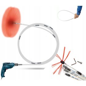  TAJFUN kéménytisztító készlet 8 m-es fúróval