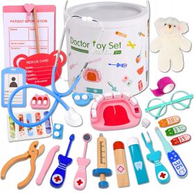    DOCTOR SZETT Doktor kis doktor játszó Doktor FA XXL Ajándék