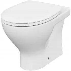    CERSANIT Szabadon álló WC-csésze SET MODUO duroplast ülőkés, lassan záródó, könnyen tisztítható.