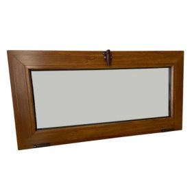 KERESKEDELMI PVC ABLAK 1000x500 ARANYTÖLGYBEN