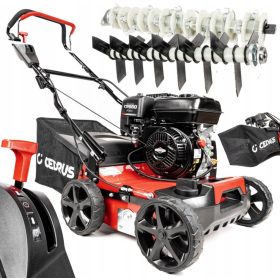    BENZIN PÁROSÍTÓ LEVEGŐZŐ 2IN1 CEDRUS WR01-B 40CM B&S CR950 208CM3