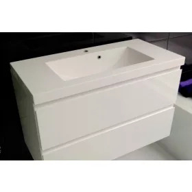  MNcolor mosdószekrény 39x80x53 cm fehér