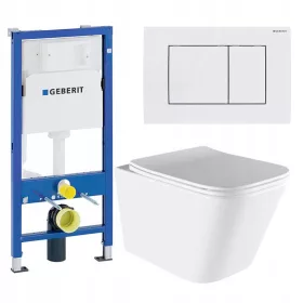    REJTETT WC SZETT GEBERIT DUOFIX KERETES TÁL AQUA-WH-03 FEHÉR GOMB