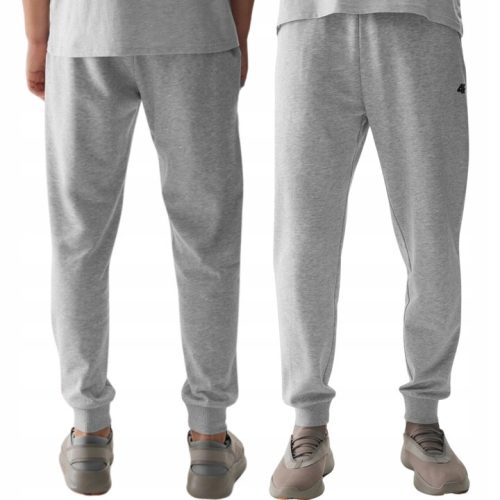  4F FÉRFI PAMUT SPORTJOGGEREK SZÜRKE rS