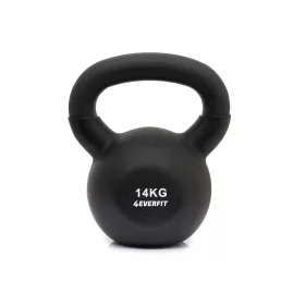    4EVERFIT Kettlebell 14kg Súly Súly Öntöttvas neoprén huzat