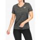  Under Armour Tech V-Twist női edzőpóló fekete/fehér L