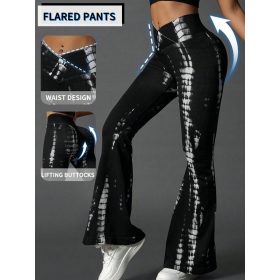    SHEIN női divat fekete-fehér jóganadrág Fitness nadrág L