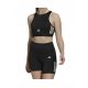  ADIDAS AEROREADY sportfelső, fekete edzőmelltartó, S-es méret