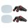  4 Wheels Ab Roller Fitness Equipment with Mat Noise Abdominal Roller for
