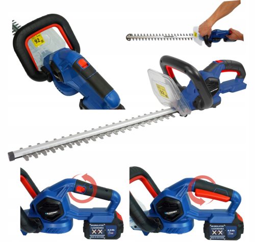  Sövénynyíró 18V Nyíró 58 cm 1300 rpm Blaupunkt CT6010