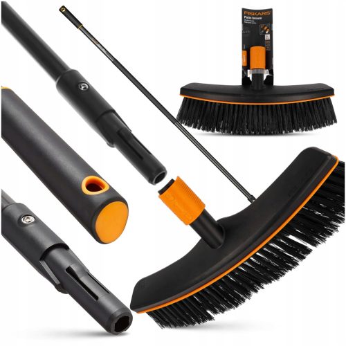  FISKARS QUIKFIT SZÉLES SEPRŐKEFE + NYÚL 156 CM