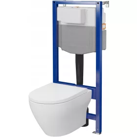    REJTETT WC SZETT CLEANON WC-CSÉSZ CERSANIT LARGA PRO ÜLÉSsel