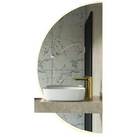    Luxus tükör fehér aranyban gazdag keretben 140x70 nedvességálló U13