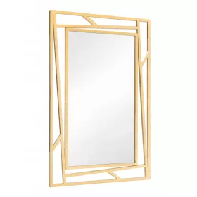    Tükör gyári fali tükrök téglalap vázas fa 600 x 1200 mm