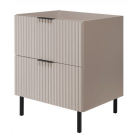    Mosogató alatt álló fürdőszobai szekrény 60 kasmír divatos MDF bordázott lábak