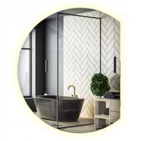    Luxus tükör dekoratív aranyozott keretben 170x60 nedvességálló U15