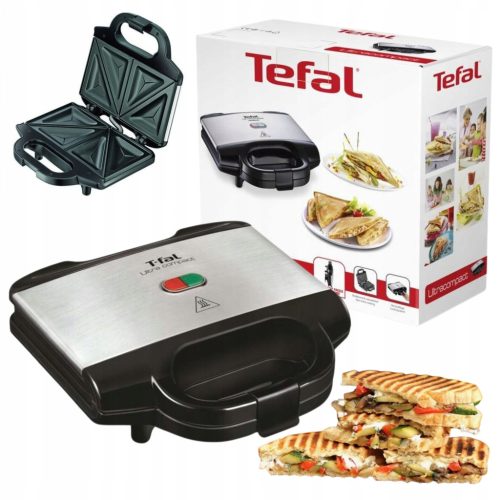  Szendvics kenyérpirító Tefal UltraCompact SM1552 szendvics 700W
