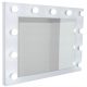 (2995) Brasil LED tükör 150x50 cm, Semleges LED, Óra - jobb