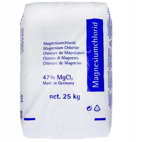  Magnézium-klorid-hexahidrát hatékonyabb, mint az úti só, biztonságos 25 kg