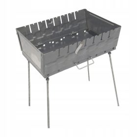    Mangal 2mm-es Összecsukható grillrács bőröndben 6 sampon számára